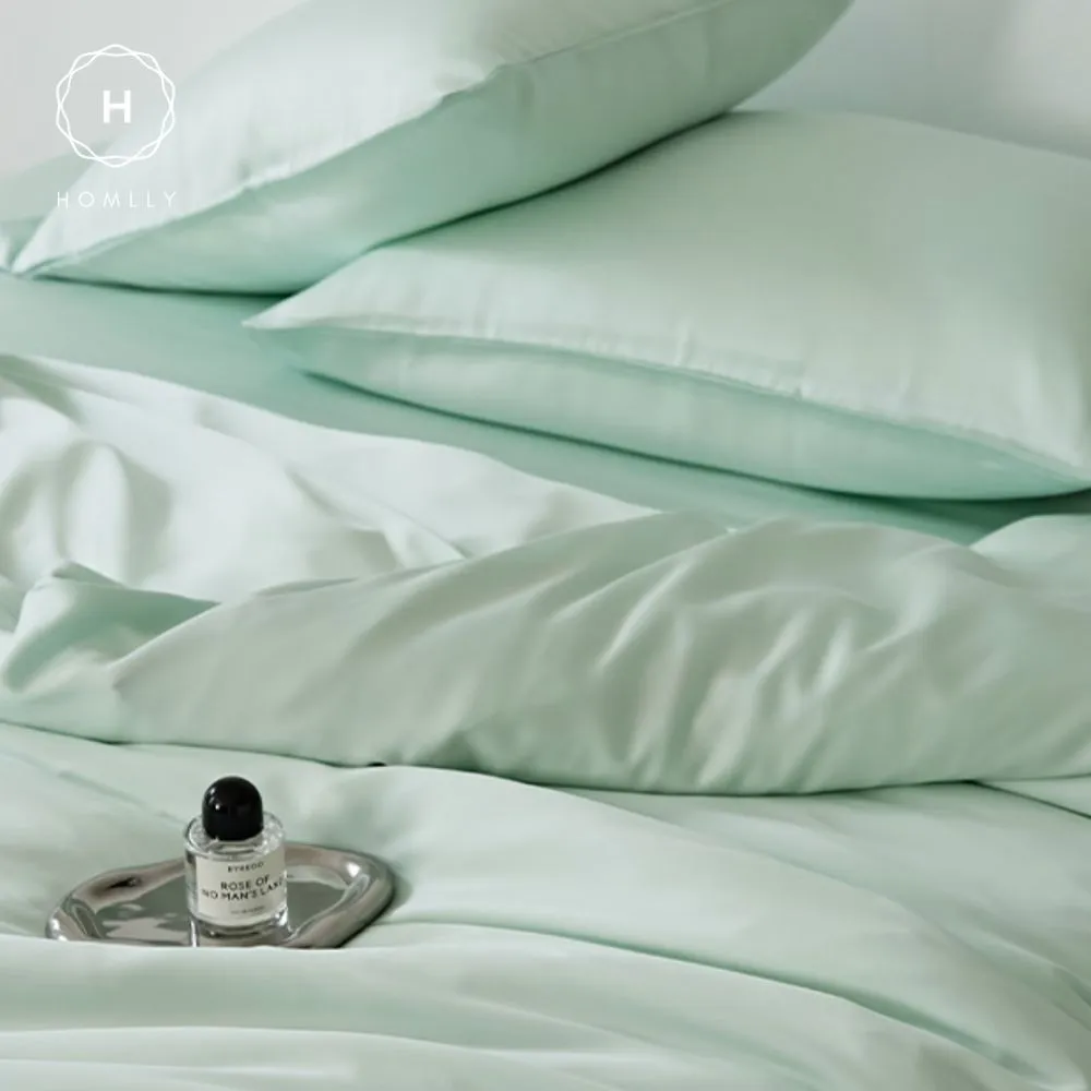 Homlly Jongii Tencel Cover Pillow Case Bedding Set (3/4pcs)