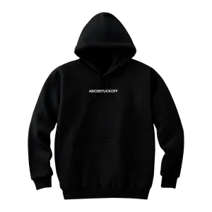 Hoodie, Abcdefuckoff