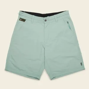 Horizon Hybrid Shorts 2.0 in Granite Green
