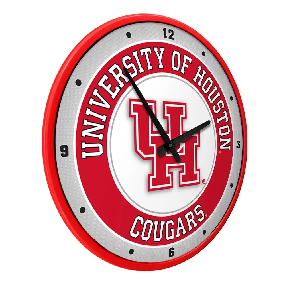 Houston Cougars: Modern Disc Wall Clock