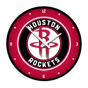 Houston Rockets: Modern Disc Wall Clock