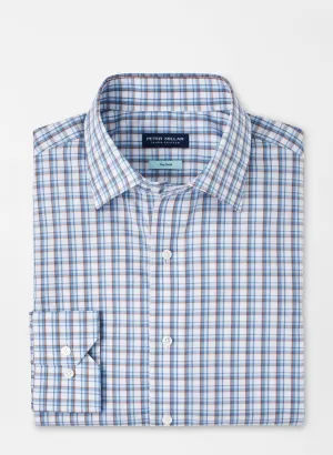 HOWGILL COTTON SHIRT - BROOK BLUE