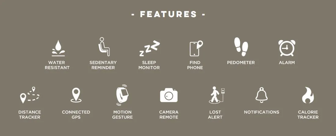 Hybrid Smart Watch | GPS Tracker | Sleep Tracker | Text | Waterproof