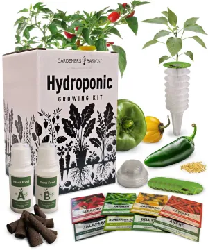 Hydroponic Pepper Growing Kit