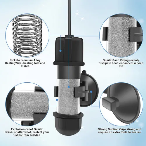Hygger - Submersible Tube Aquarium Heater