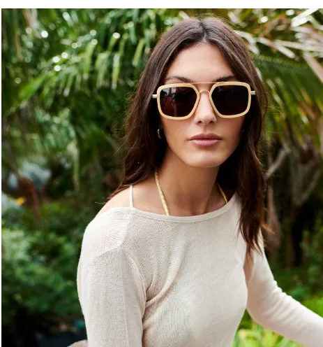 I-Sea Cruz Pineapple/Brown Polarized Lens