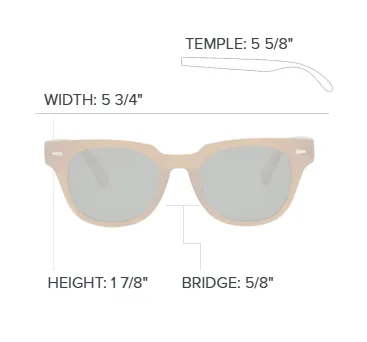 I-Sea Lido Oatmeal/Taupe Polarized Lens