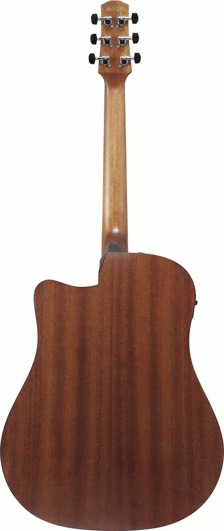 Ibanez AAD50CE Light Brown Sunburst Low Gloss Advanced Acoustic Guitar