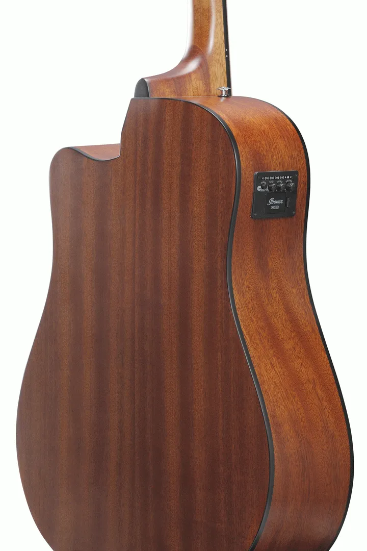 Ibanez AAD50CE Light Brown Sunburst Low Gloss Advanced Acoustic Guitar