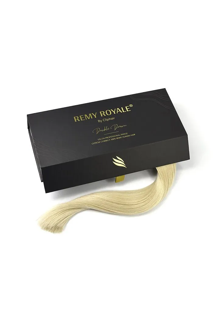 Ice Blonde Nano Ring Hair Extensions