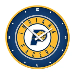 Indiana Pacers: Modern Disc Wall Clock