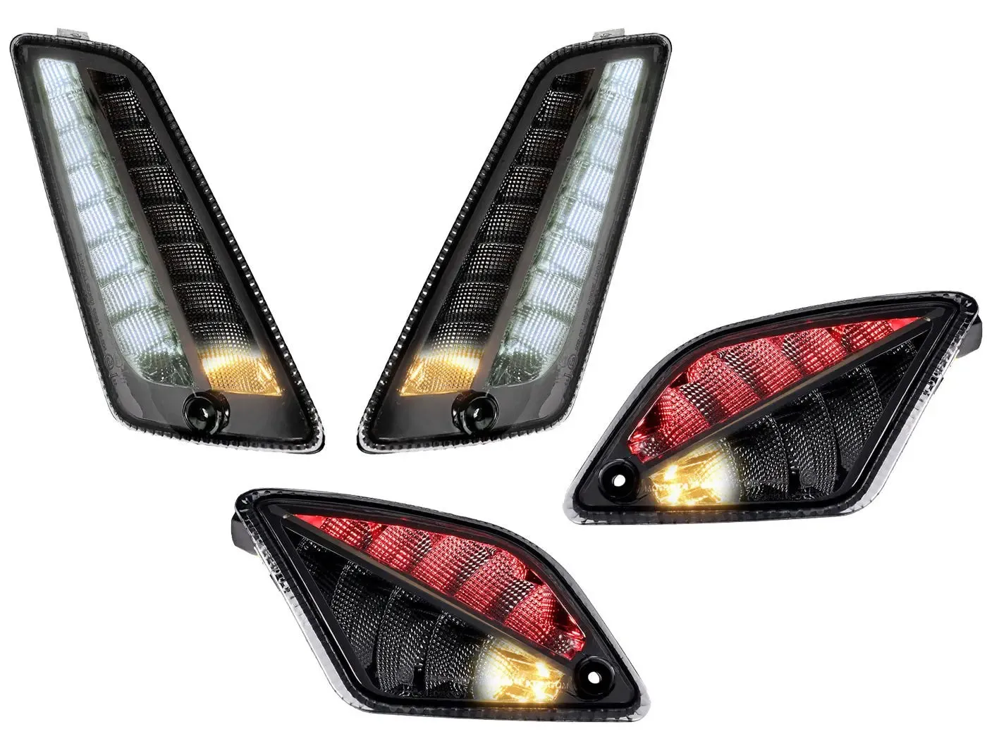 Indicator Set Front   Rear MOTO NOSTRA 2K22 Dynamic LED | Vespa GTS 125-300 HPE (2019-)