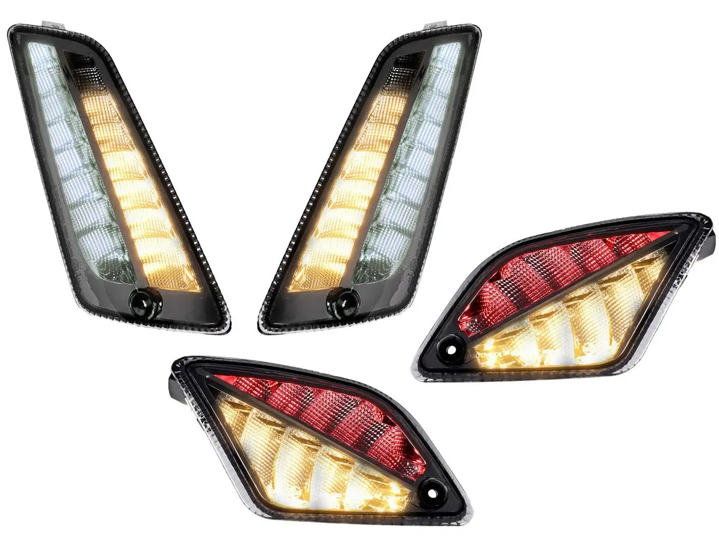 Indicator Set Front   Rear MOTO NOSTRA 2K22 Dynamic LED | Vespa GTS 125-300 HPE (2019-)