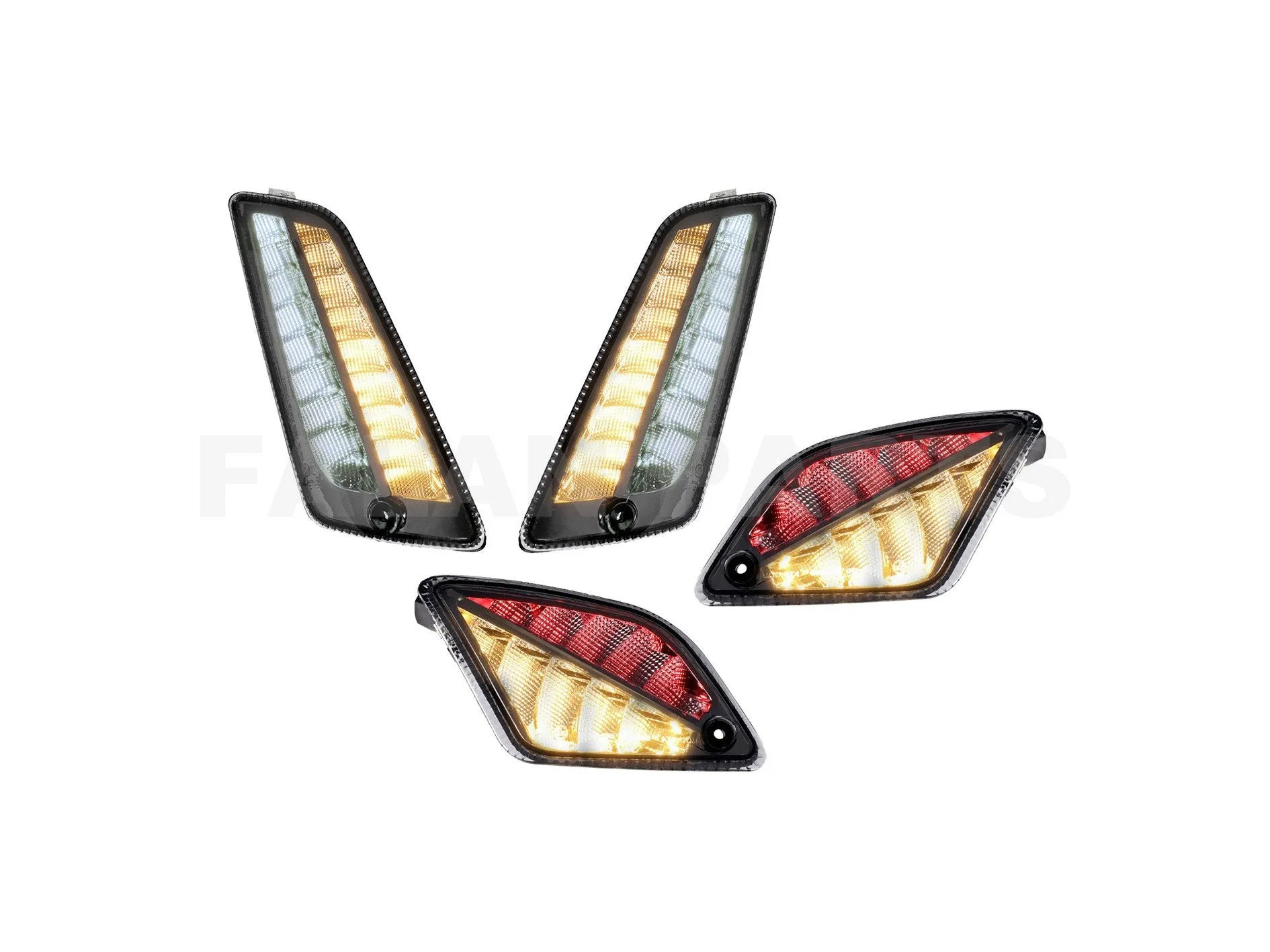 Indicator Set Front   Rear MOTO NOSTRA 2K22 Dynamic LED | Vespa GTS 125-300 HPE (2019-)