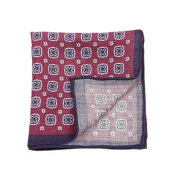Indigo Mariner Pocket Square