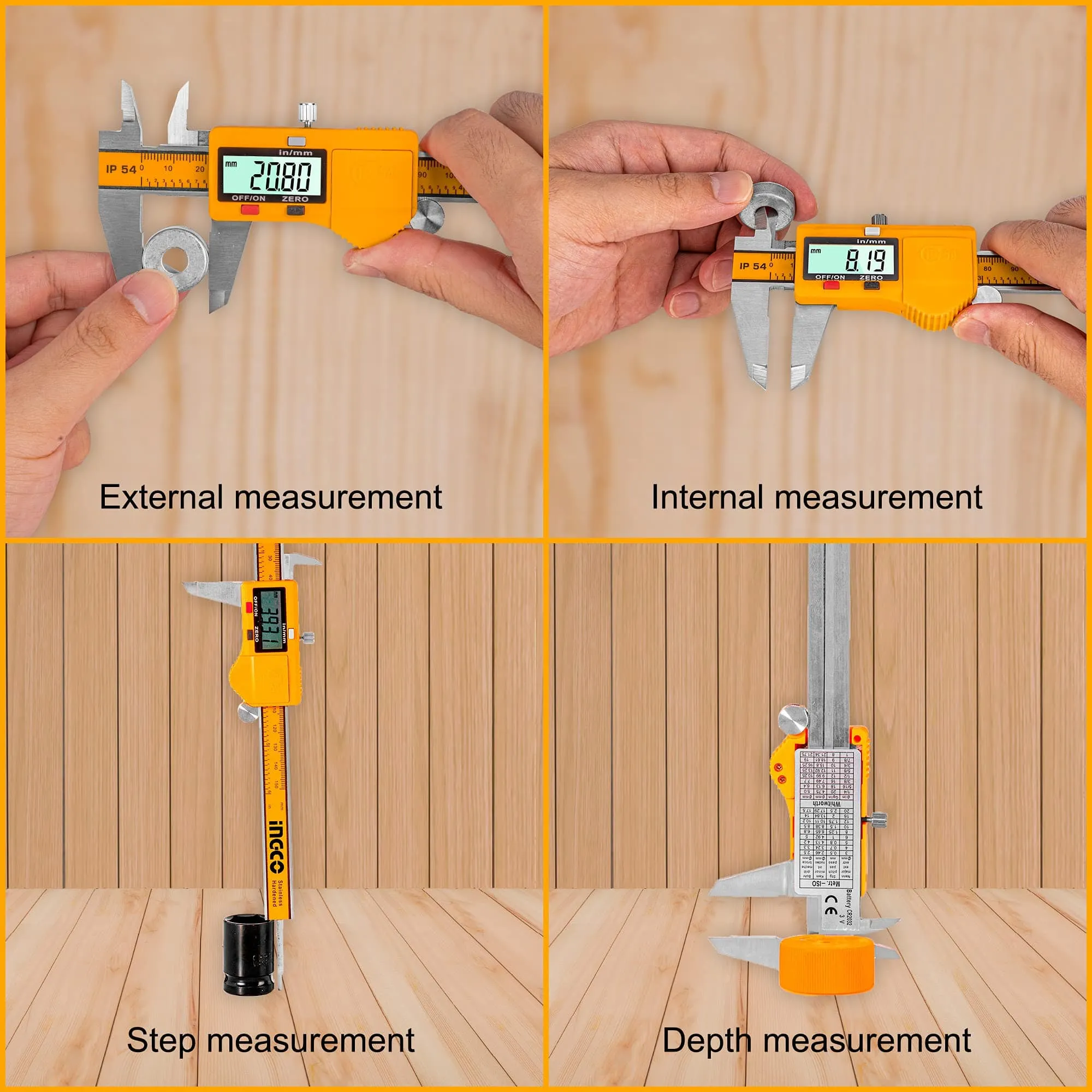 Ingco Digital Caliper - HDCD28150