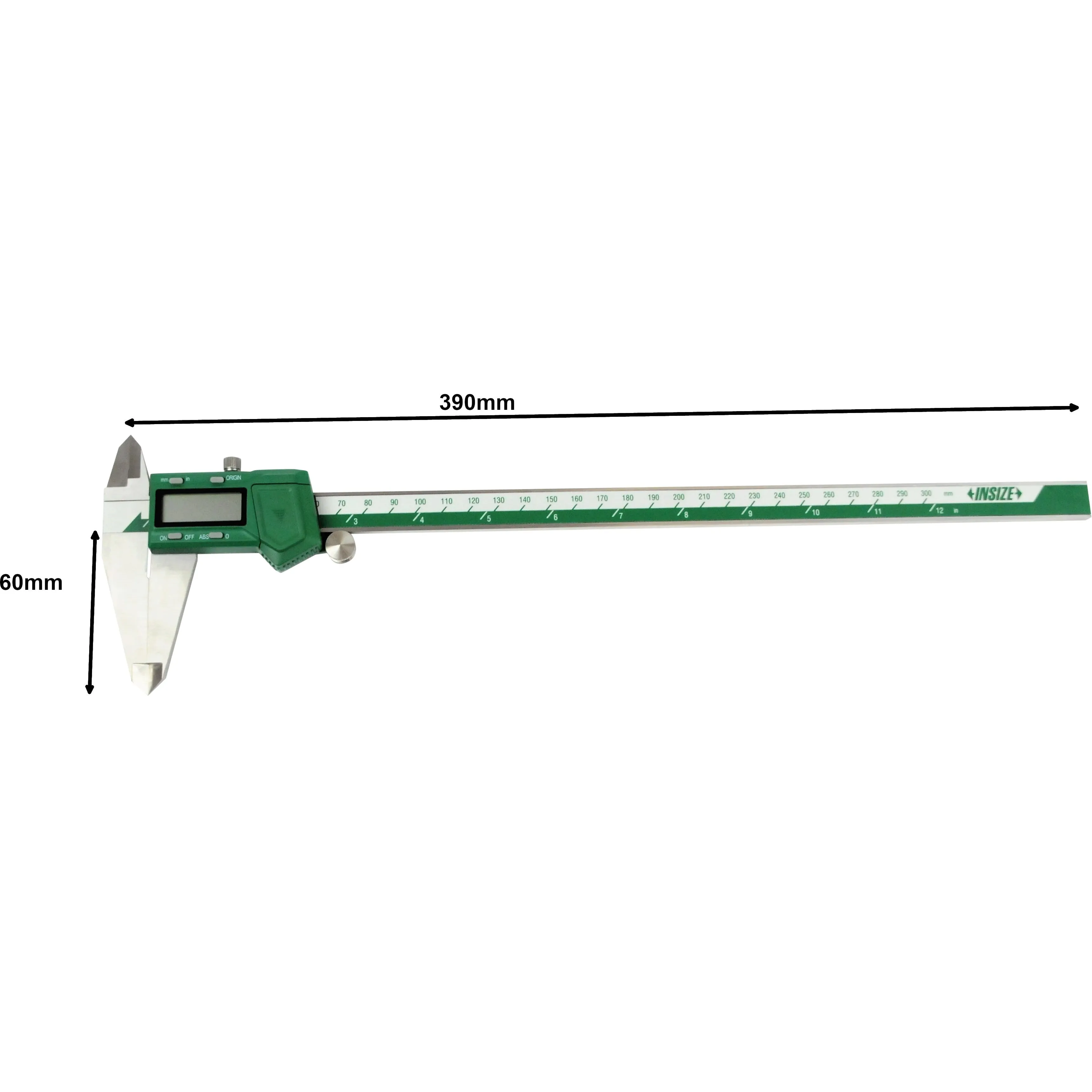Insize Digital Caliper 0-300mm / 0-12" Range Series 1103-300