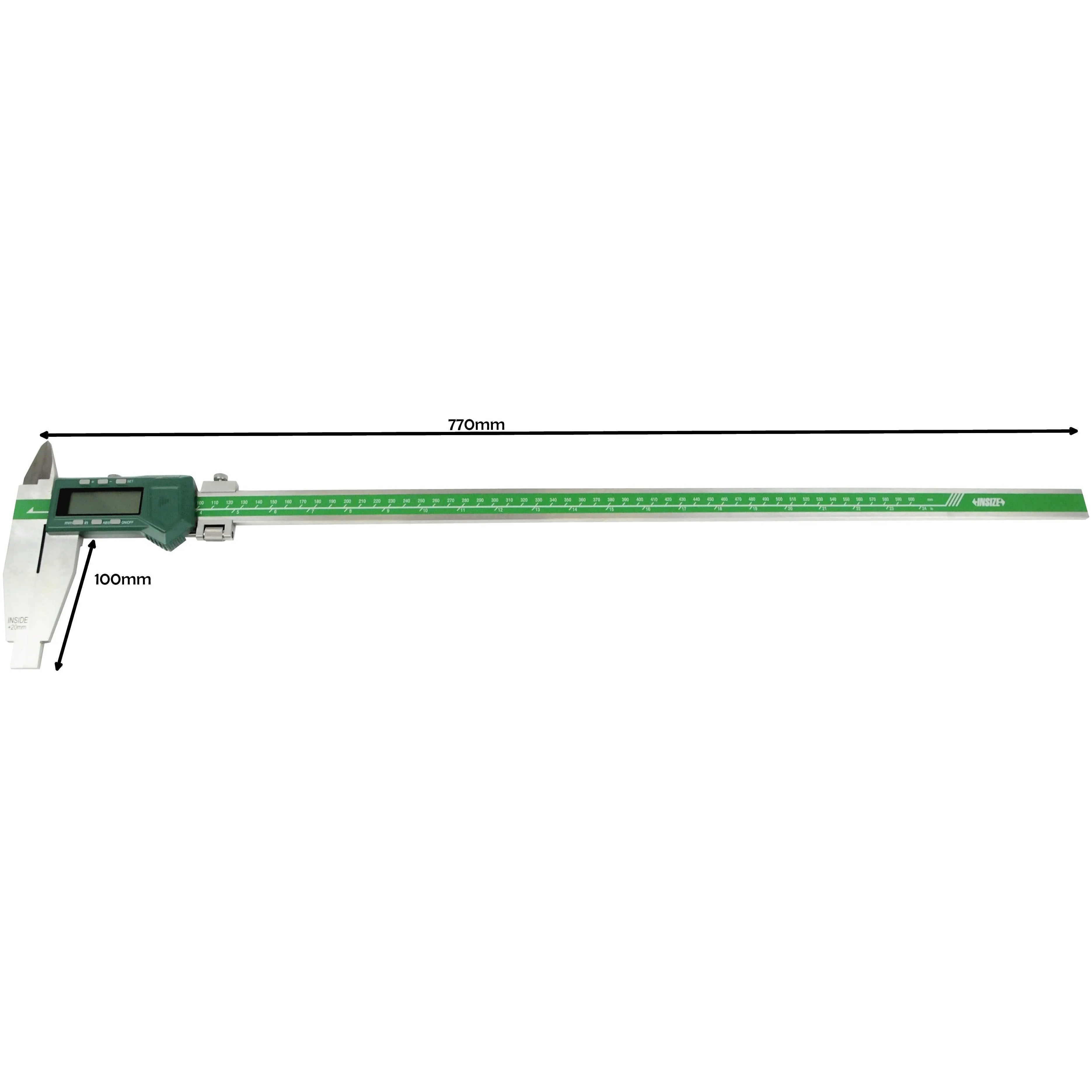Insize Digital Caliper 0-600mm / 0-24" Range Series 1136-601