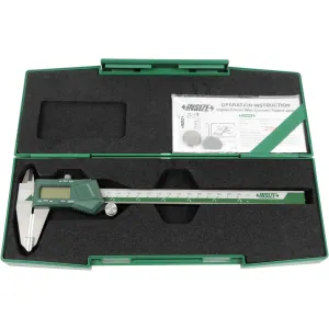 Insize Digital Caliper With Ceramic Tipped Jaws Range Series 1193-200
