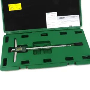 Insize Digital Depth Gauge 0-300mm/0-12" Range Series 1141-300A