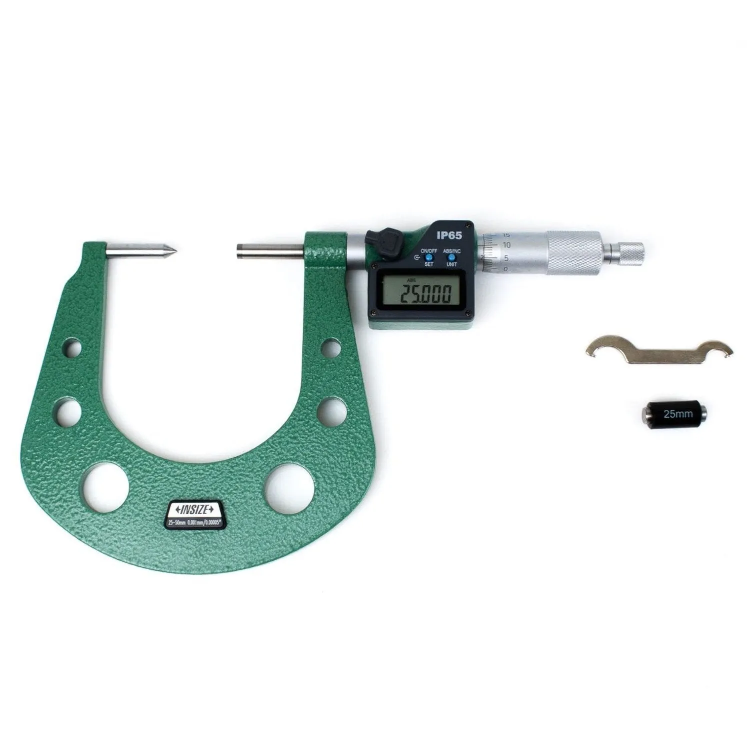 Insize Digital Disc Brake Micrometer 25-50mm Range Series 3588-50A
