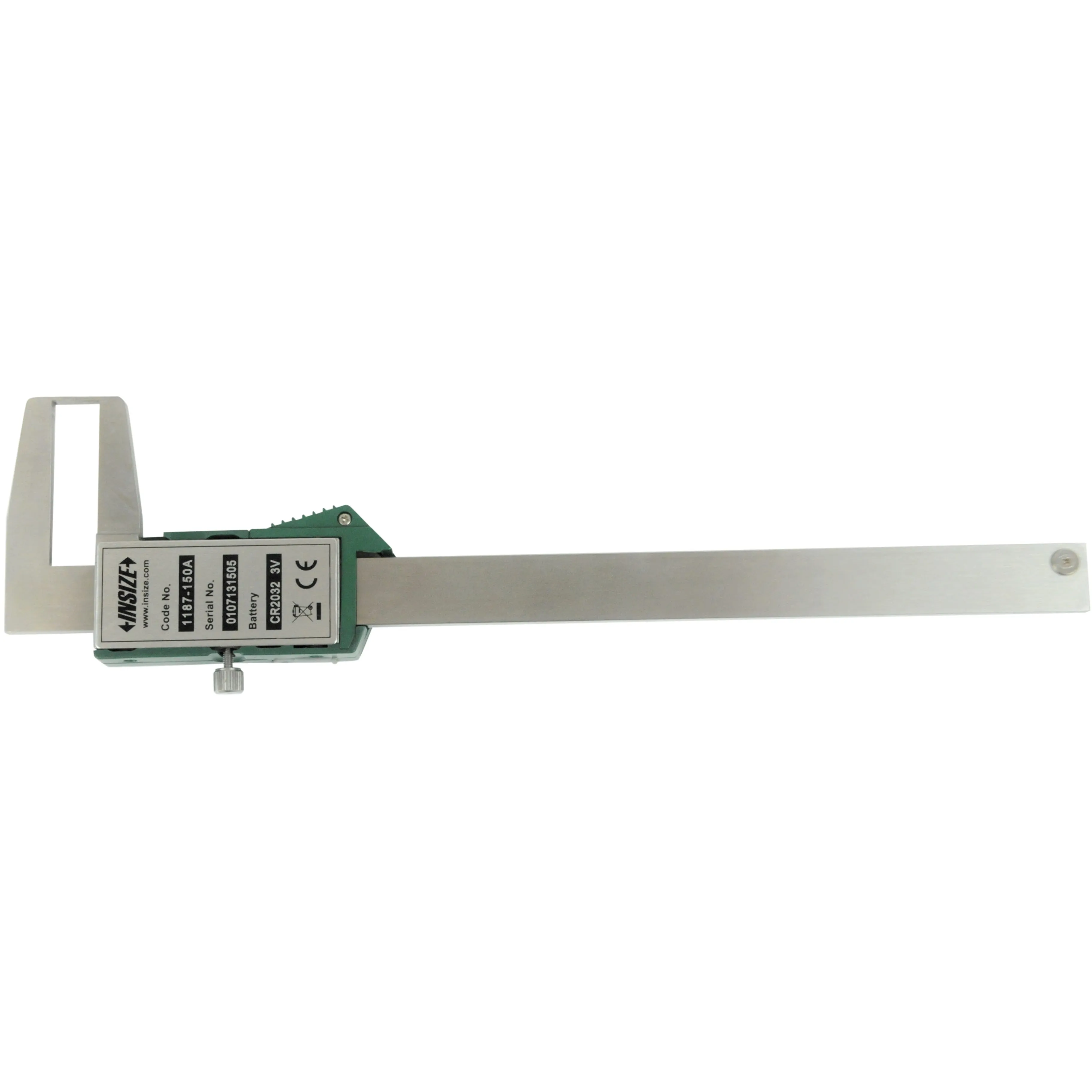 Insize Digital Neck Caliper 0-150mm/0-6" Range Series 1187-150A