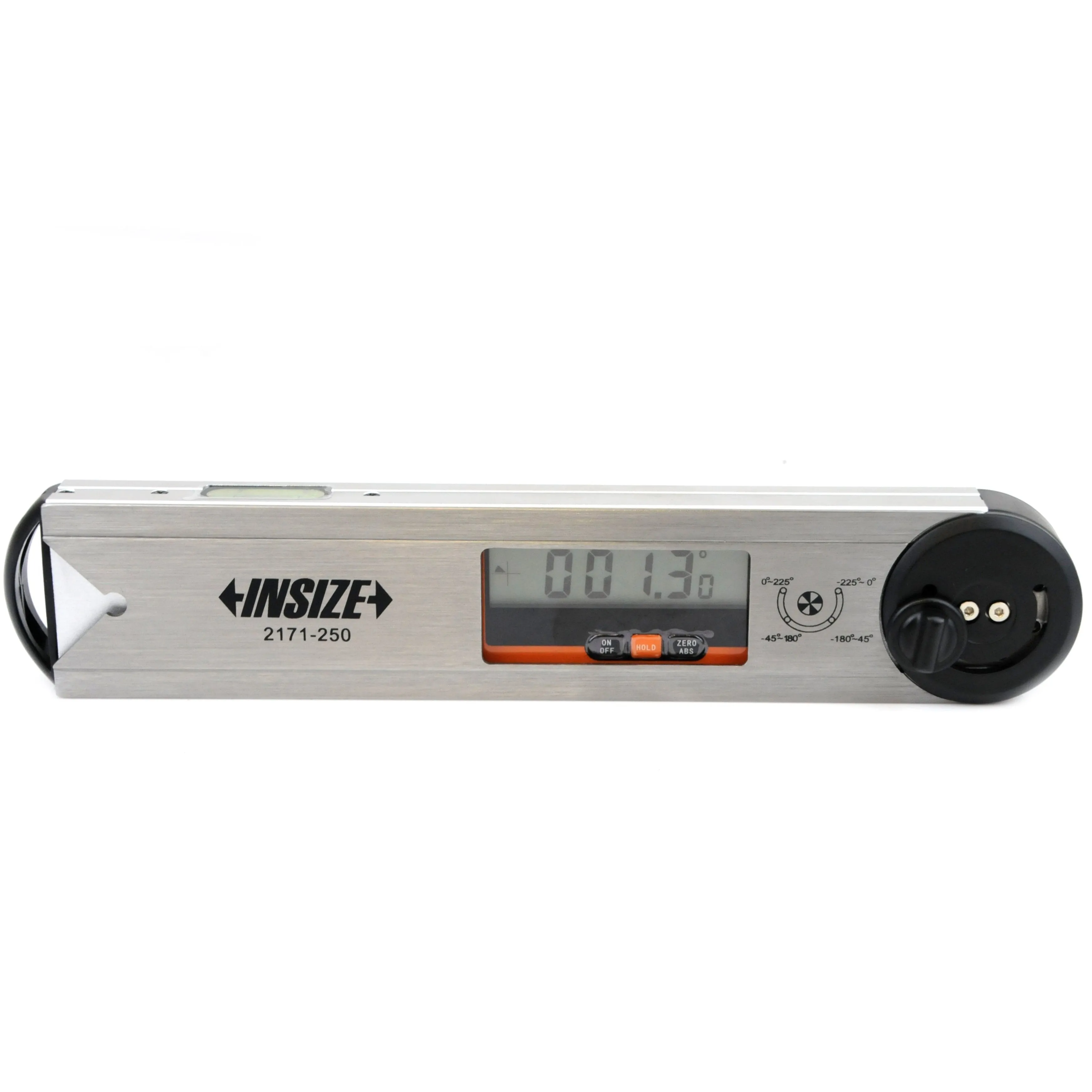 Insize Digital Protractor 250mm 0-360° Range Series 2171-250