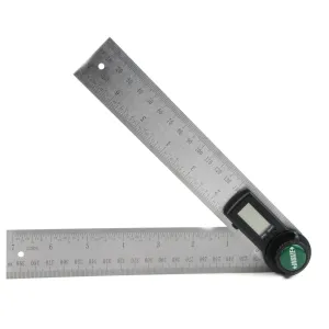 Insize Digital Protractor 300mm 0-360° Range Series 2176-300