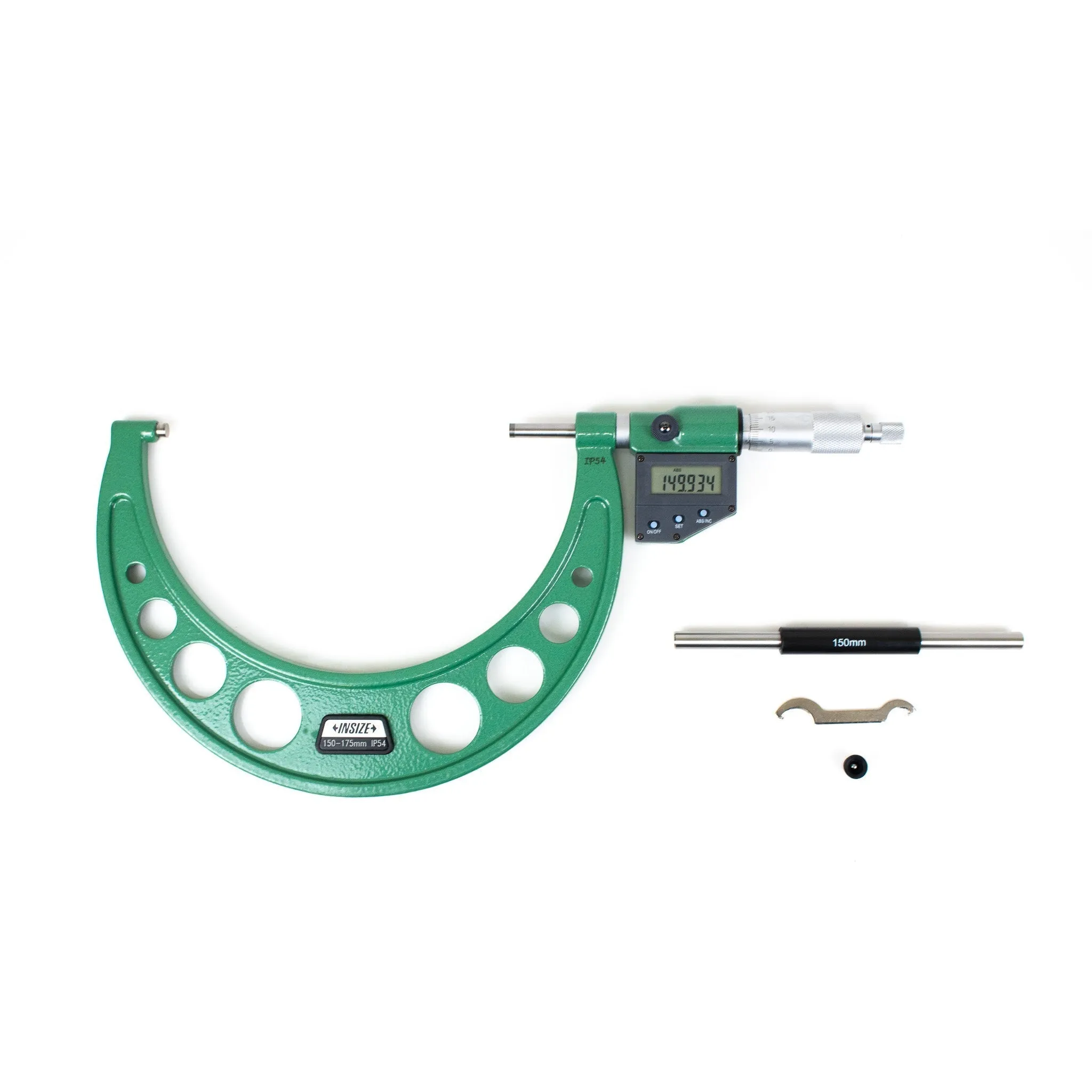 Insize IP65 Digital Outside Micrometer 150-175MM / 6-7"Range Series 3108-175A