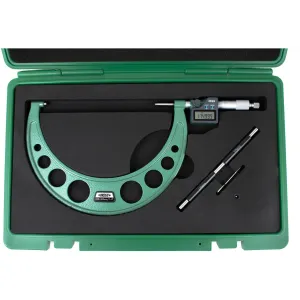 Insize IP65 Digital Outside Micrometer 175-200 MM/ 7-8" Range Series 3108-200A