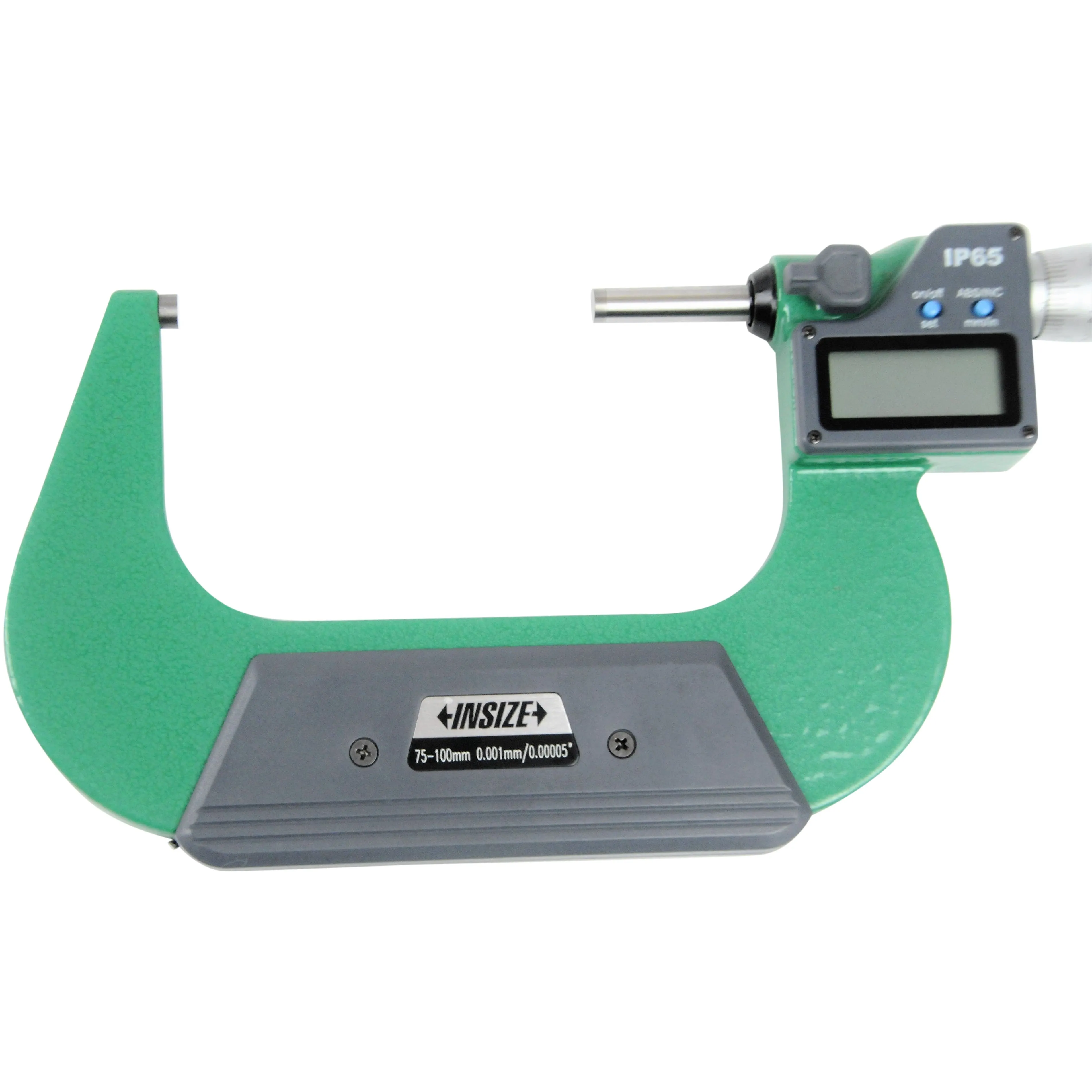 Insize IP65 Digital Outside Micrometer 75-100mm / 4-5"Range Series 3101-100A