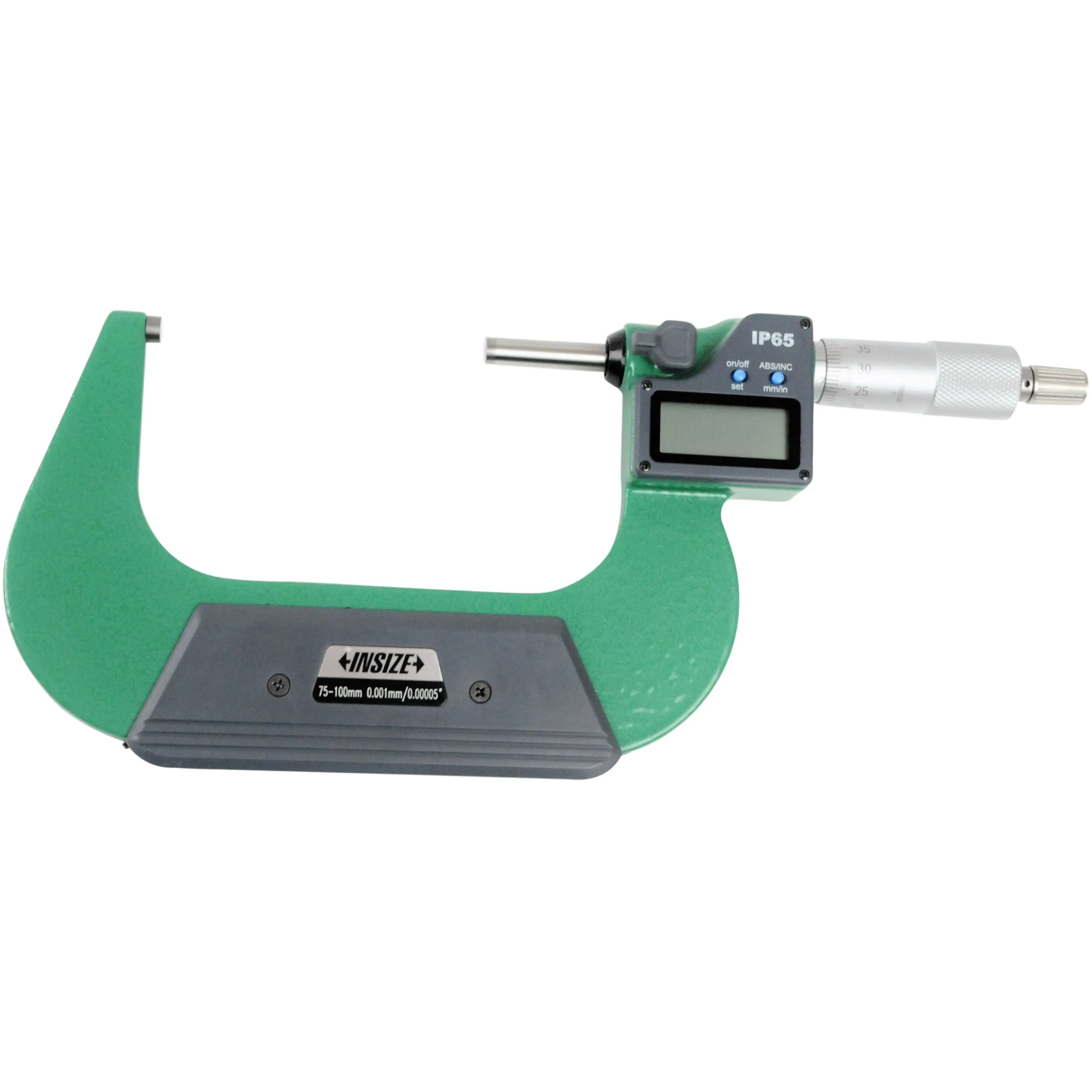 Insize IP65 Digital Outside Micrometer 75-100mm / 4-5"Range Series 3101-100A