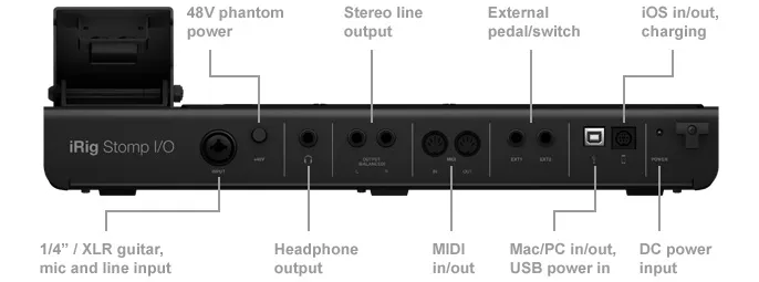 iRig Stomp I/O Foot controller