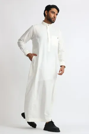J120 Cream Polygon Thobe