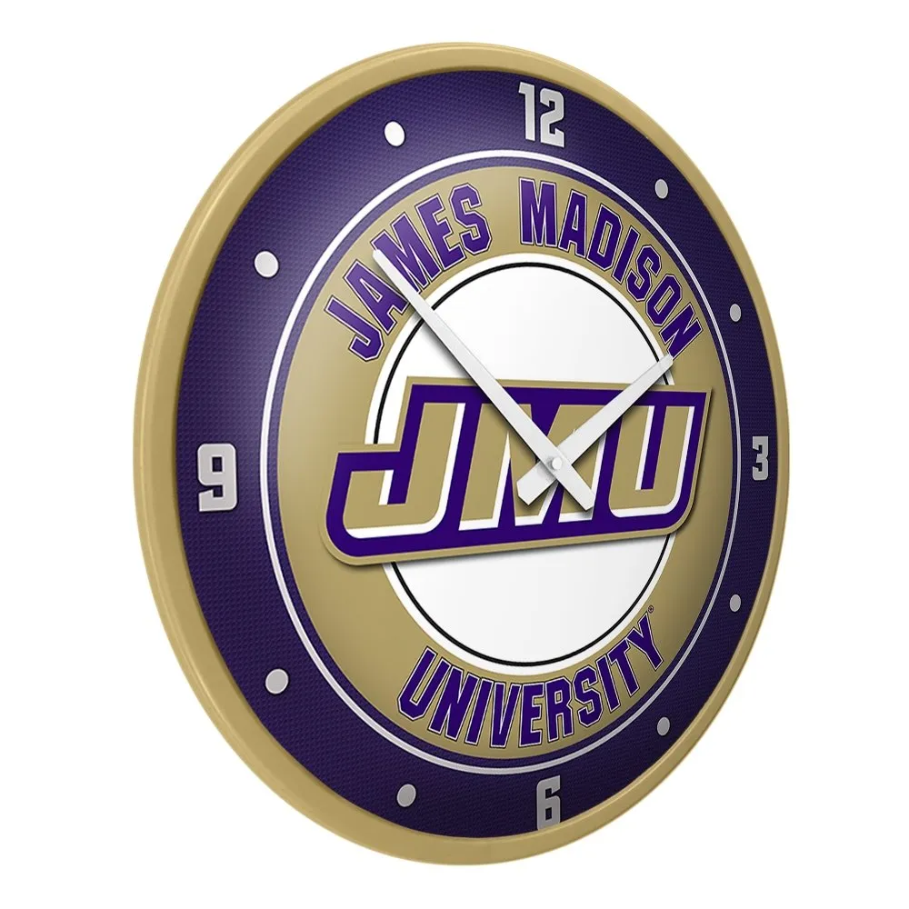 James Madison Dukes: Modern Disc Wall Clock