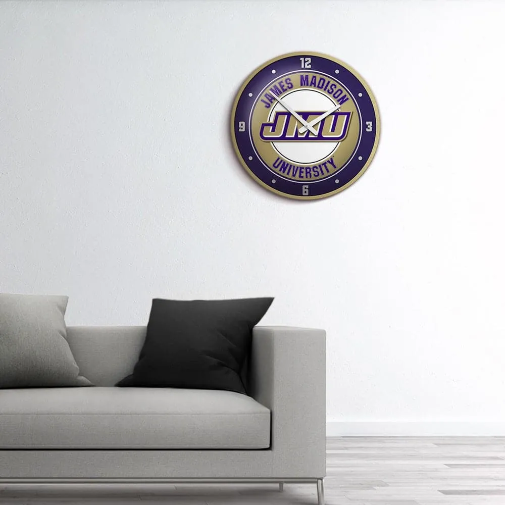 James Madison Dukes: Modern Disc Wall Clock