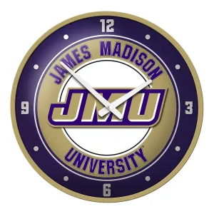 James Madison Dukes: Modern Disc Wall Clock