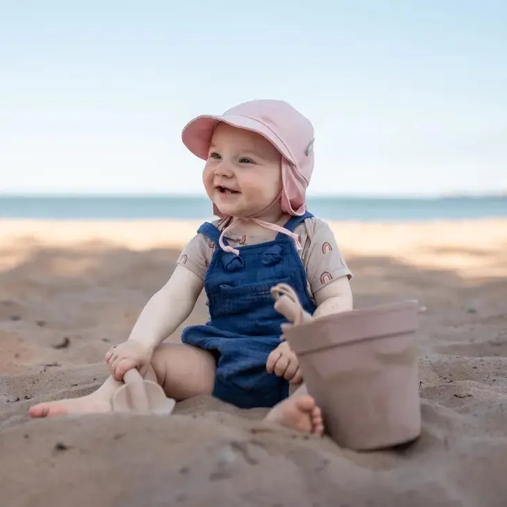 Jan & Jul - Sun Soft Baby Cap - Rose Quartz
