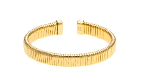 Janis Savitt Open Back Single Cobra Bracelet - Gold