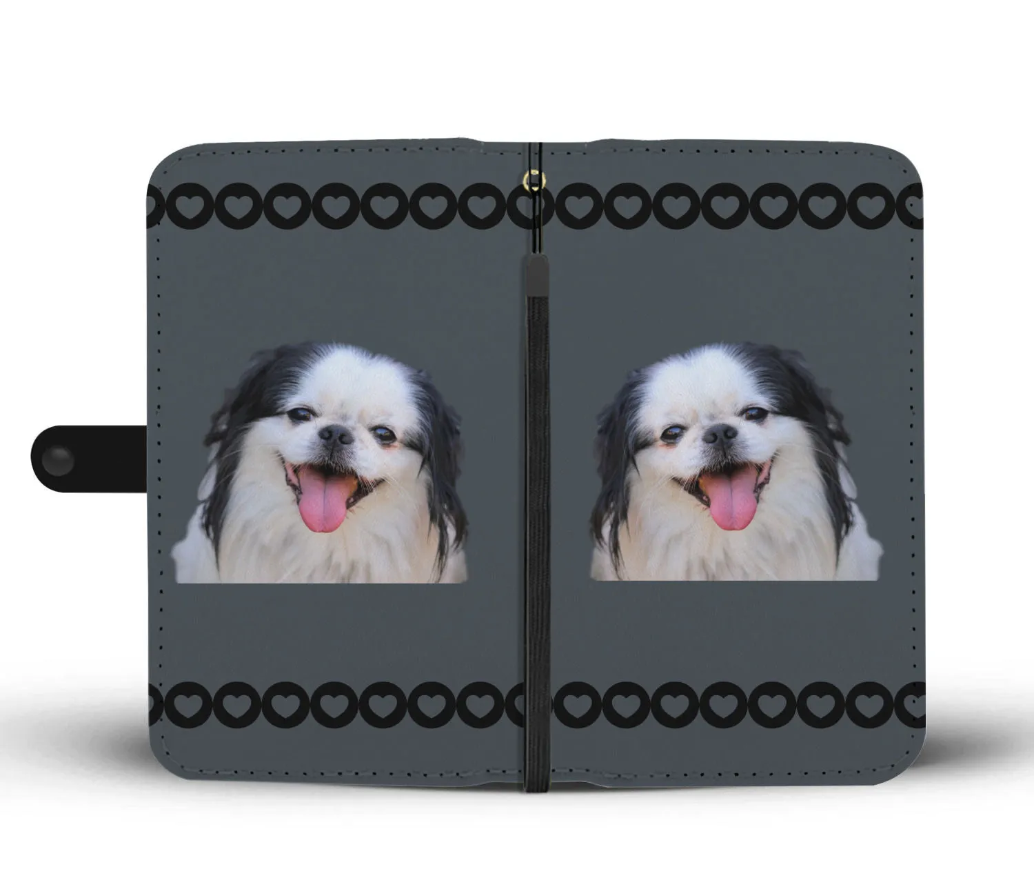 Japanese Chin Phone Case Wallet 2