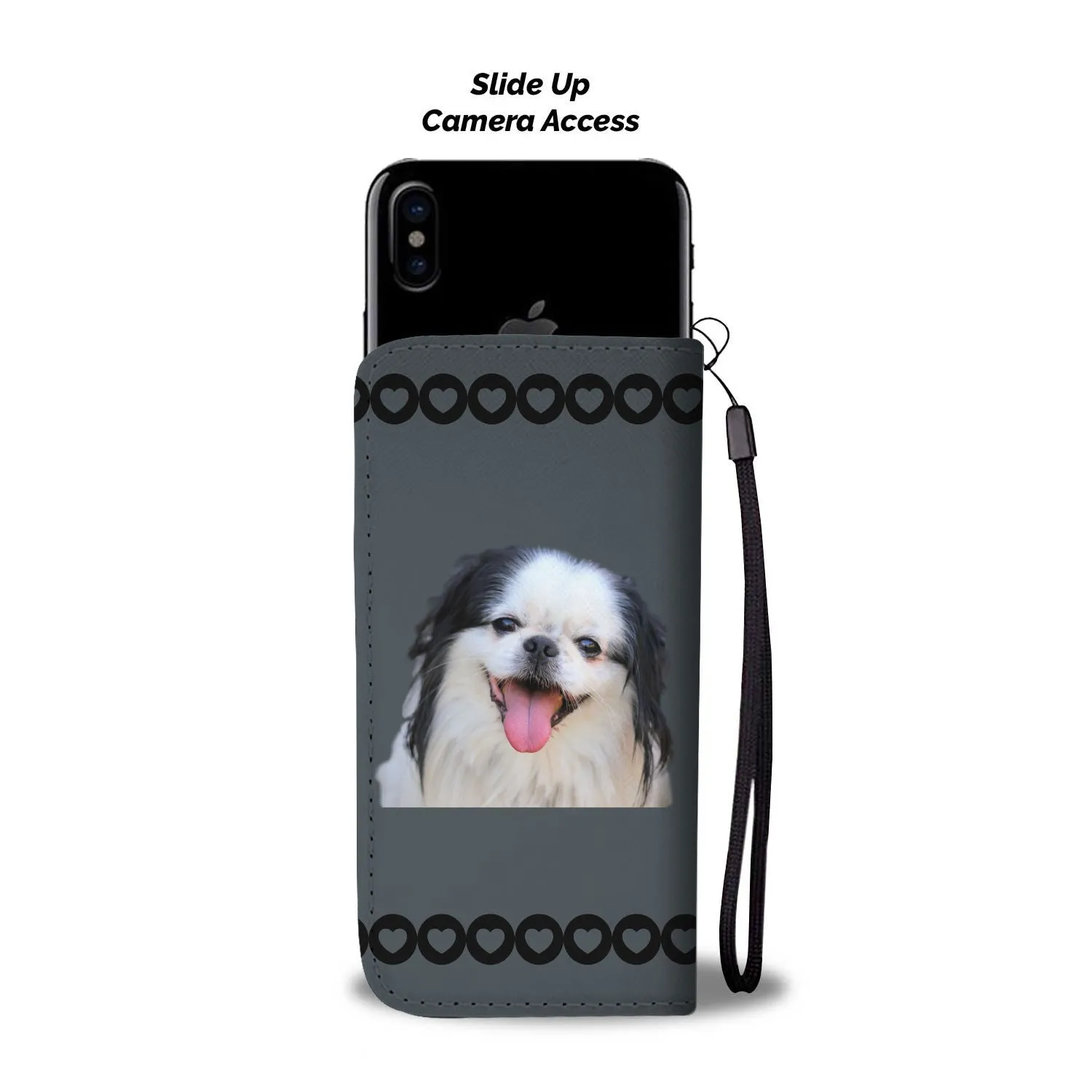 Japanese Chin Phone Case Wallet 2
