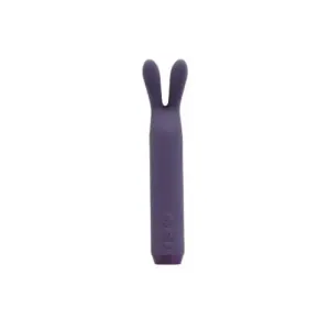 Je Joue 5.25-inch Purple Silicone Rabbit Vibrator with Clit Stim