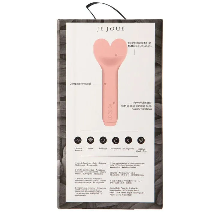 Je Joue Amour Heart Shaped Tip Bullet