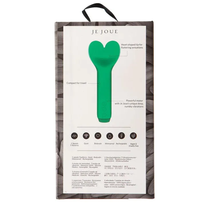 Je Joue Amour Heart Shaped Tip Bullet