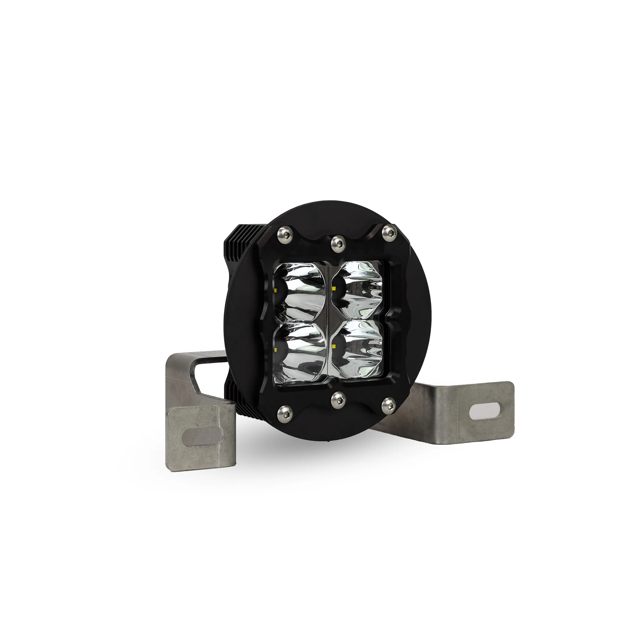 Jeep JK Rubicon JL/JT - Non Sport Plastic Bumper Fog Light Kit - Clear Lens