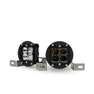 Jeep JL/JT Sport/Sport S/Islander - Fog Light Kit - Clear Lens