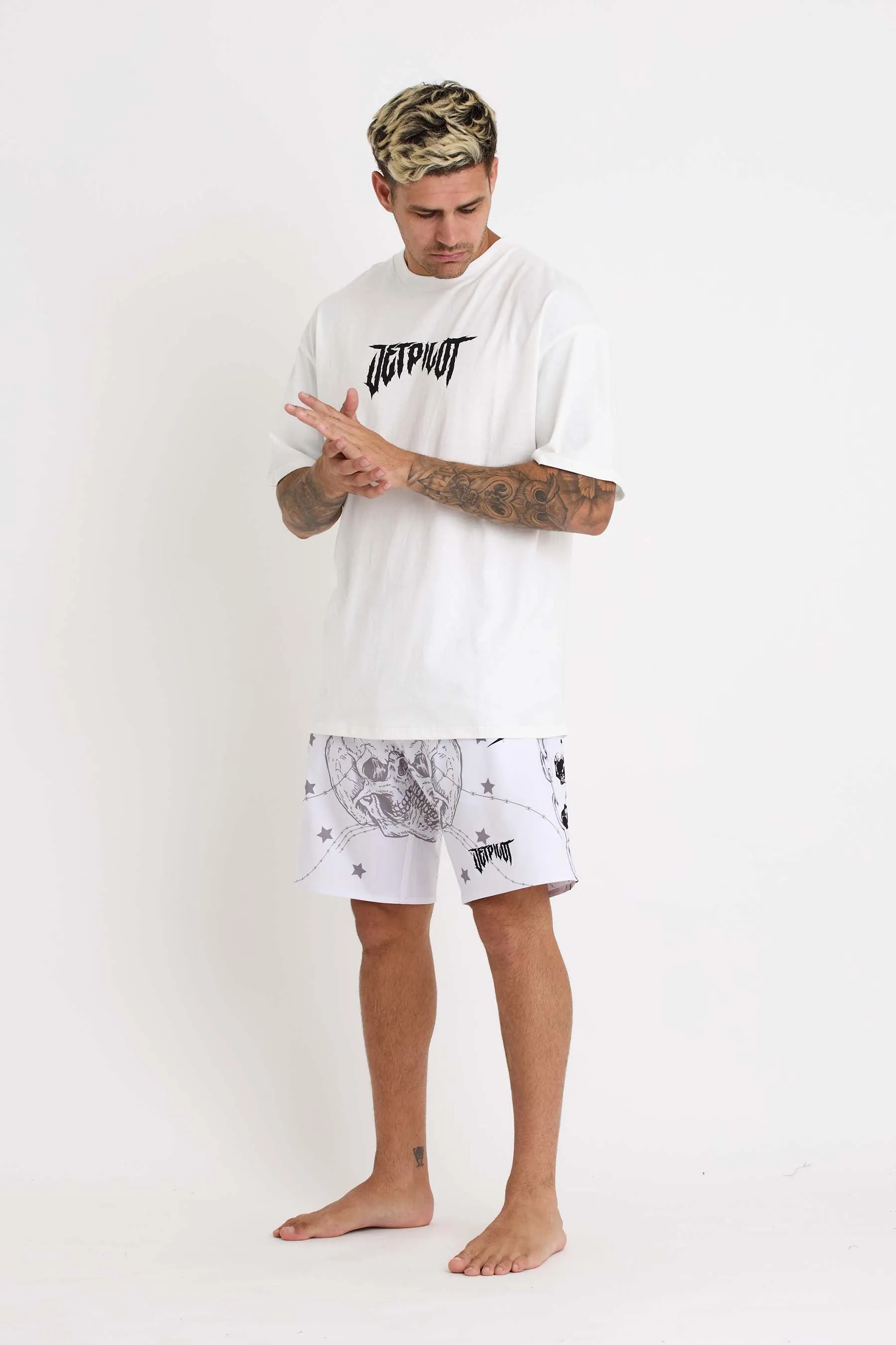Jetpilot Thrillseeker Boardshort - White