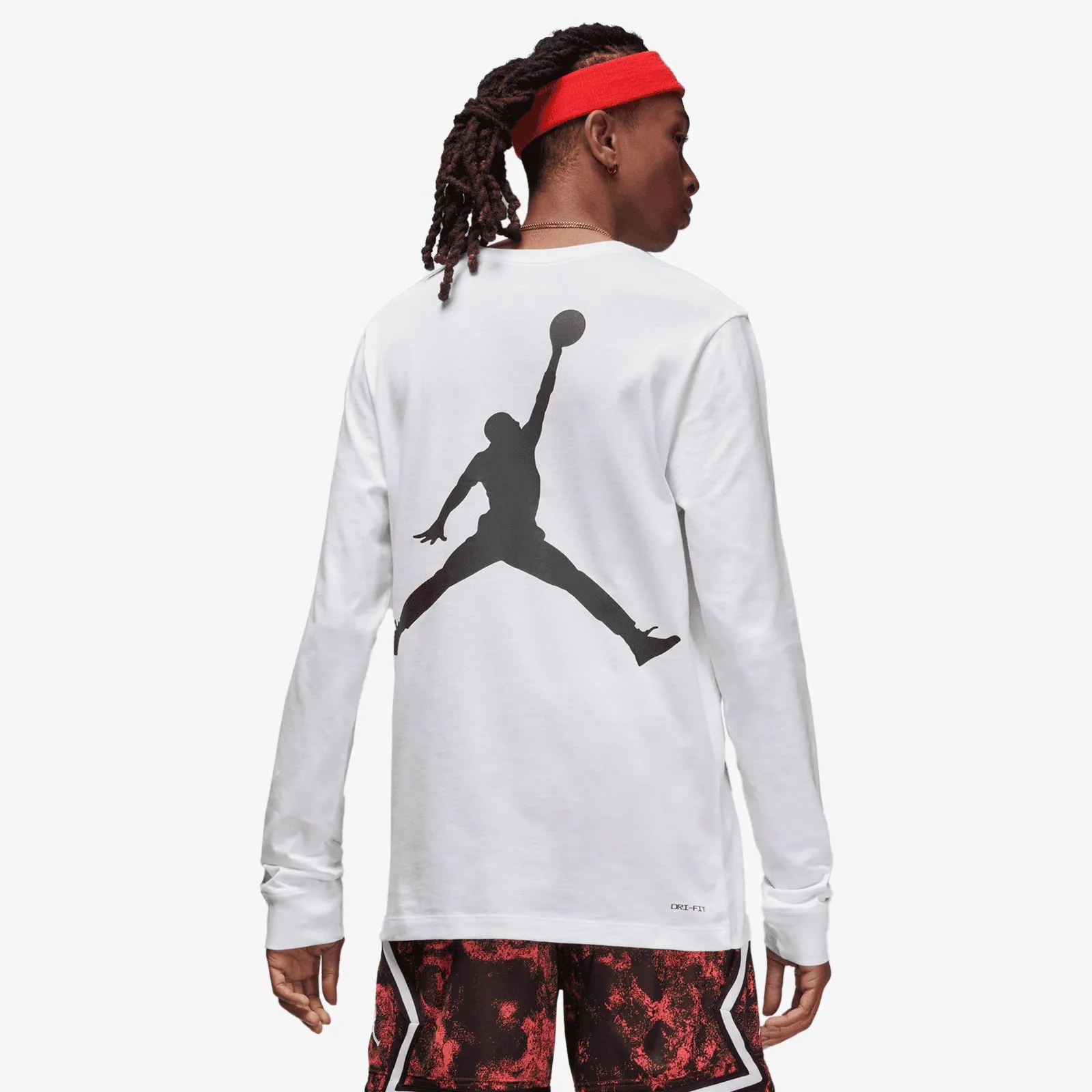Jordan Dri-FIT Sport Breakfast Club Long Sleeve T-Shirt - White
