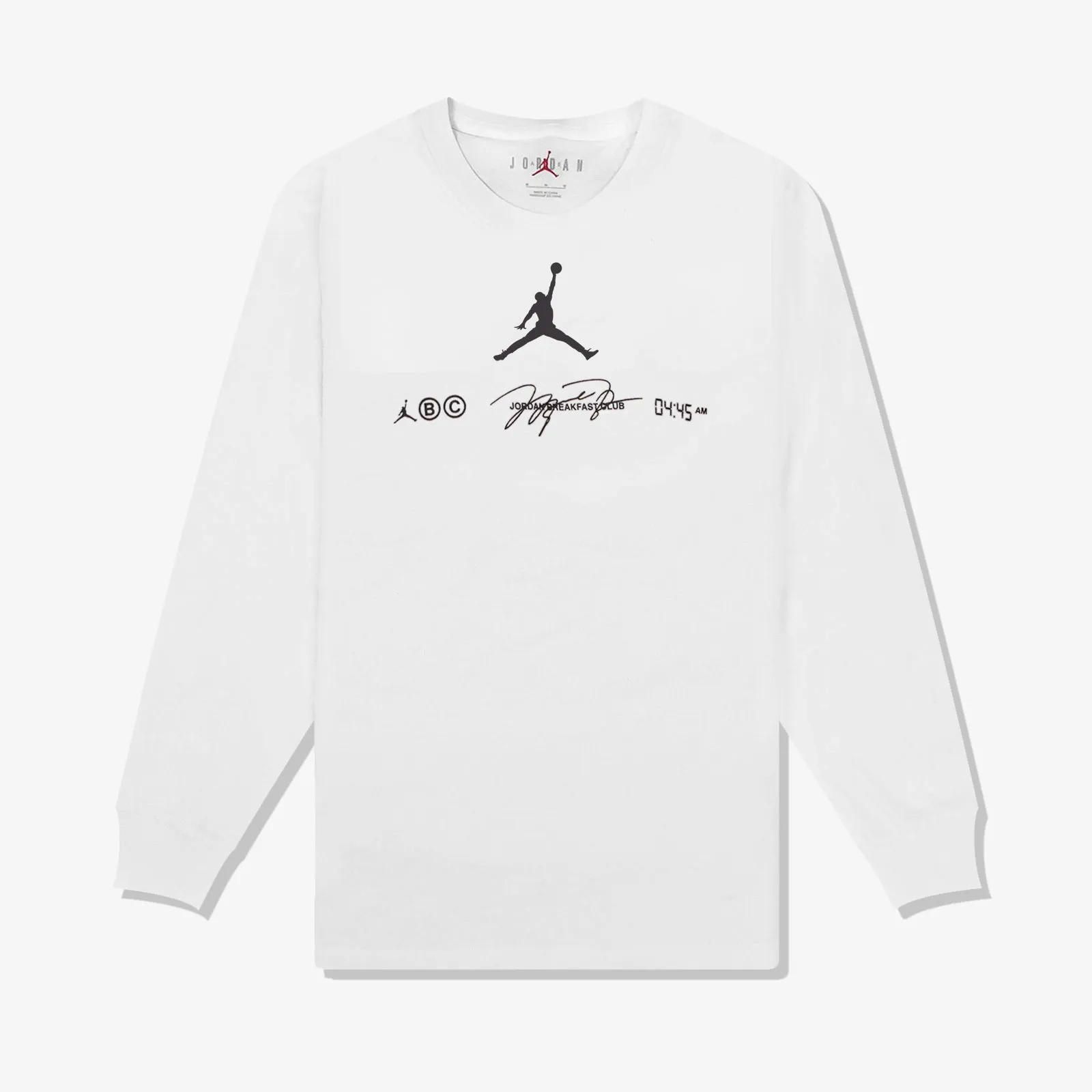 Jordan Dri-FIT Sport Breakfast Club Long Sleeve T-Shirt - White