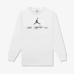 Jordan Dri-FIT Sport Breakfast Club Long Sleeve T-Shirt - White